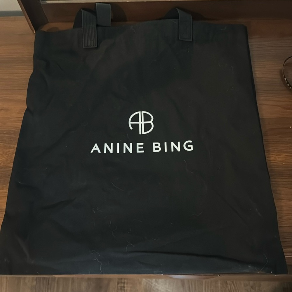 Anine Bing Canvas Tote